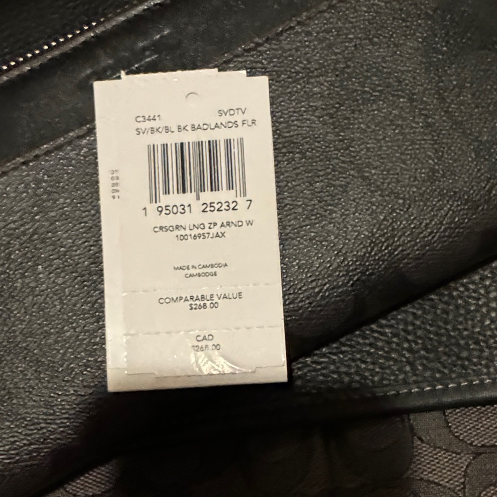Coach Black and Gray Messenger Crossbody Bag - Picture 7 of 9